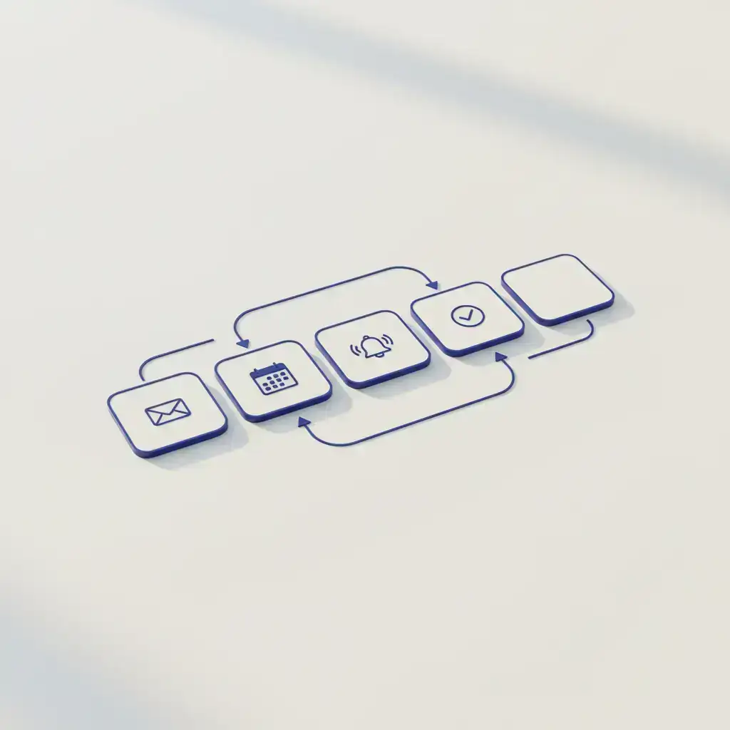 ScaleSuite automation flow — from lead capture to booked call